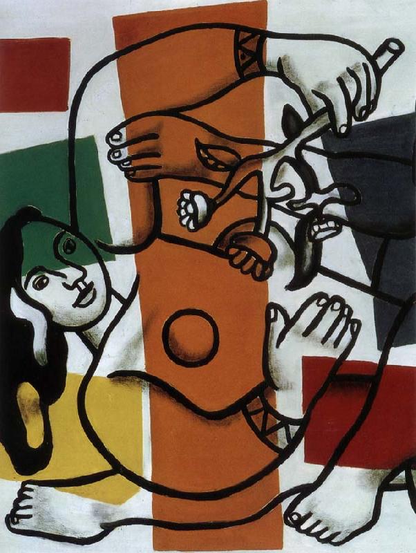 Fernard Leger Woman and Flower